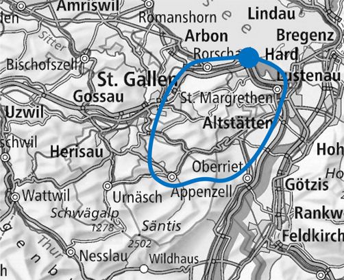 Appenzellerland Route